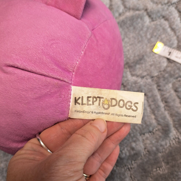 KYUNAE KLEPTOCATS 14.5" PURPLE CAT PLUSH STUFFED ANIMAL KLEPTODOGS HYPERBEARD - Picture 6 of 8